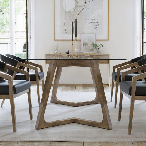 Modern Glass Dining Table